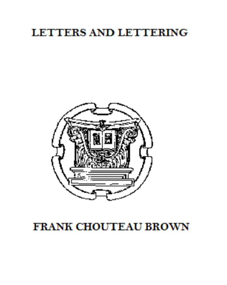 Letters and Lettering