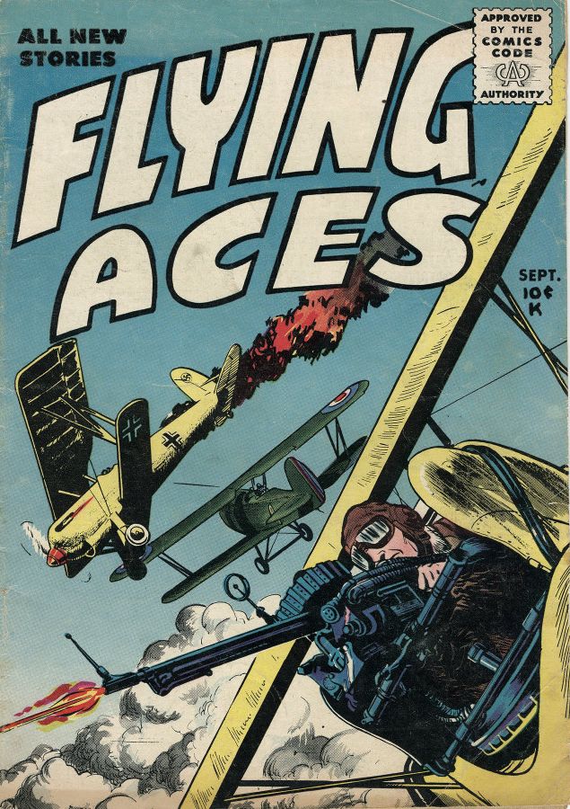 Flying Aces Number 2 War Comic Book