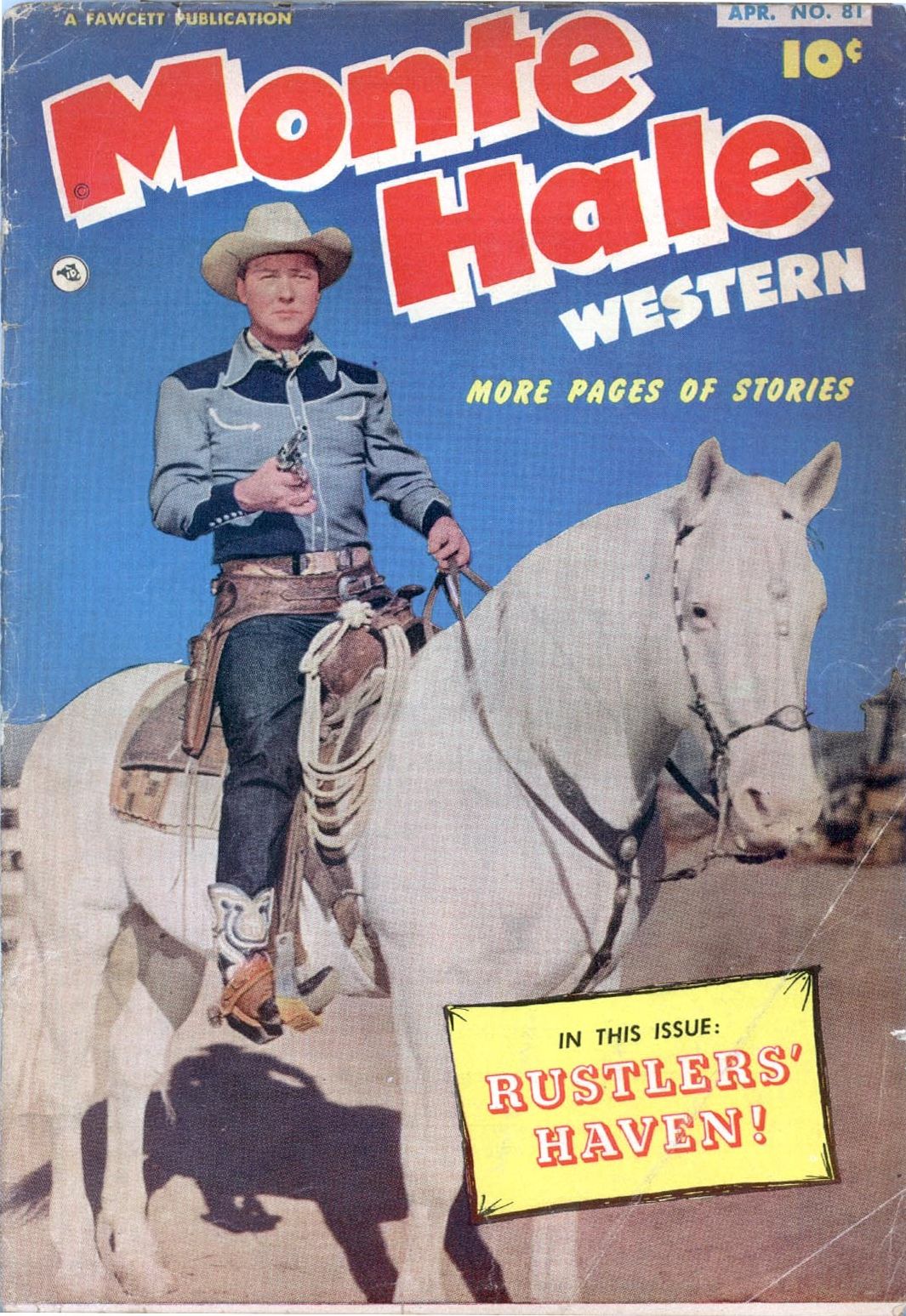 Monte Hale Number 81 Western Comic Book
