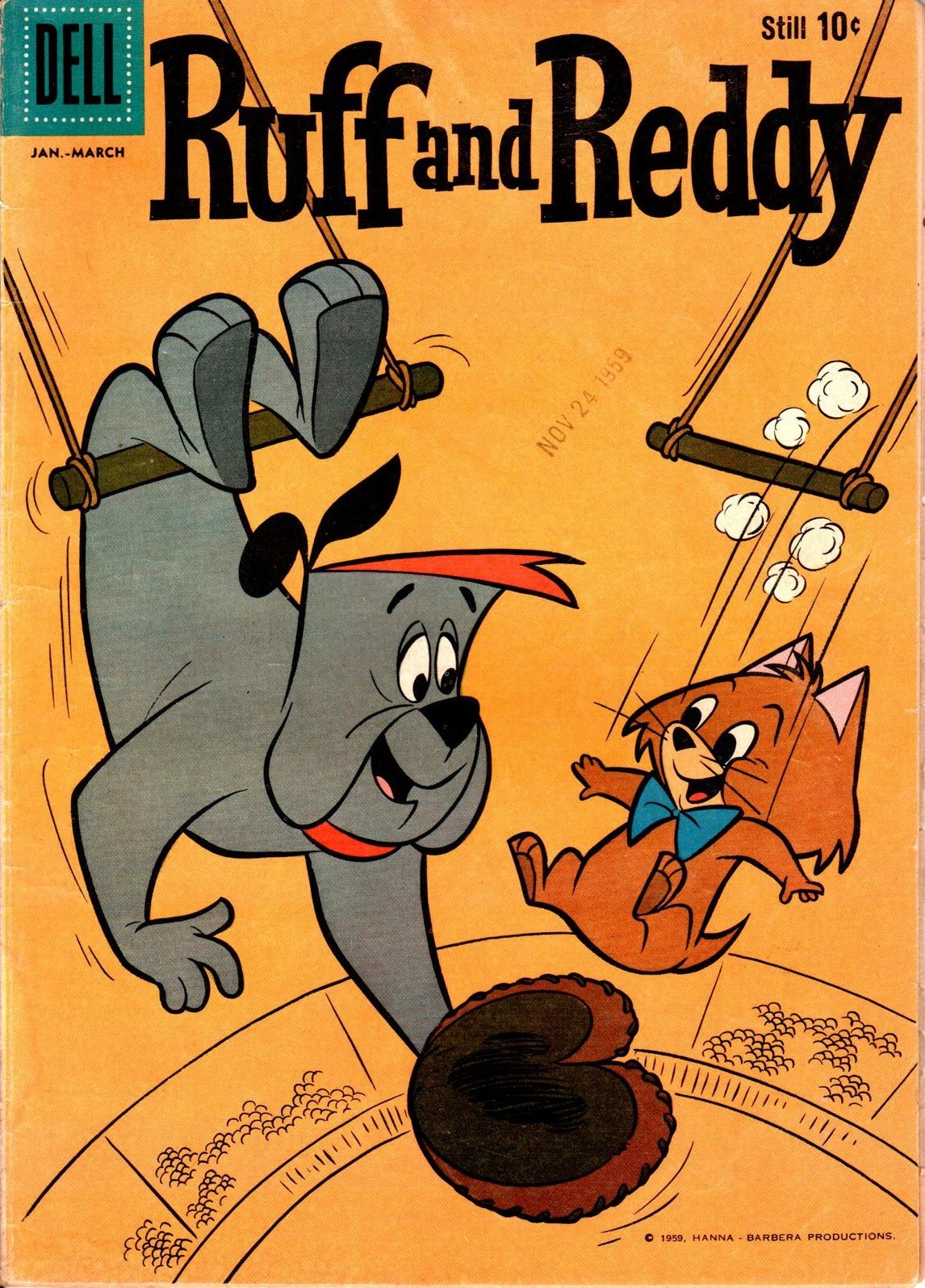 Ruff and Reddy Number 4 Childrens Comic Book
