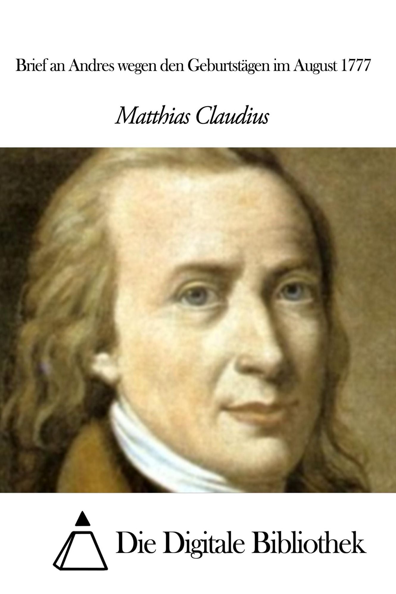 Brief an Andres wegen den Geburtstägen im August 1777
