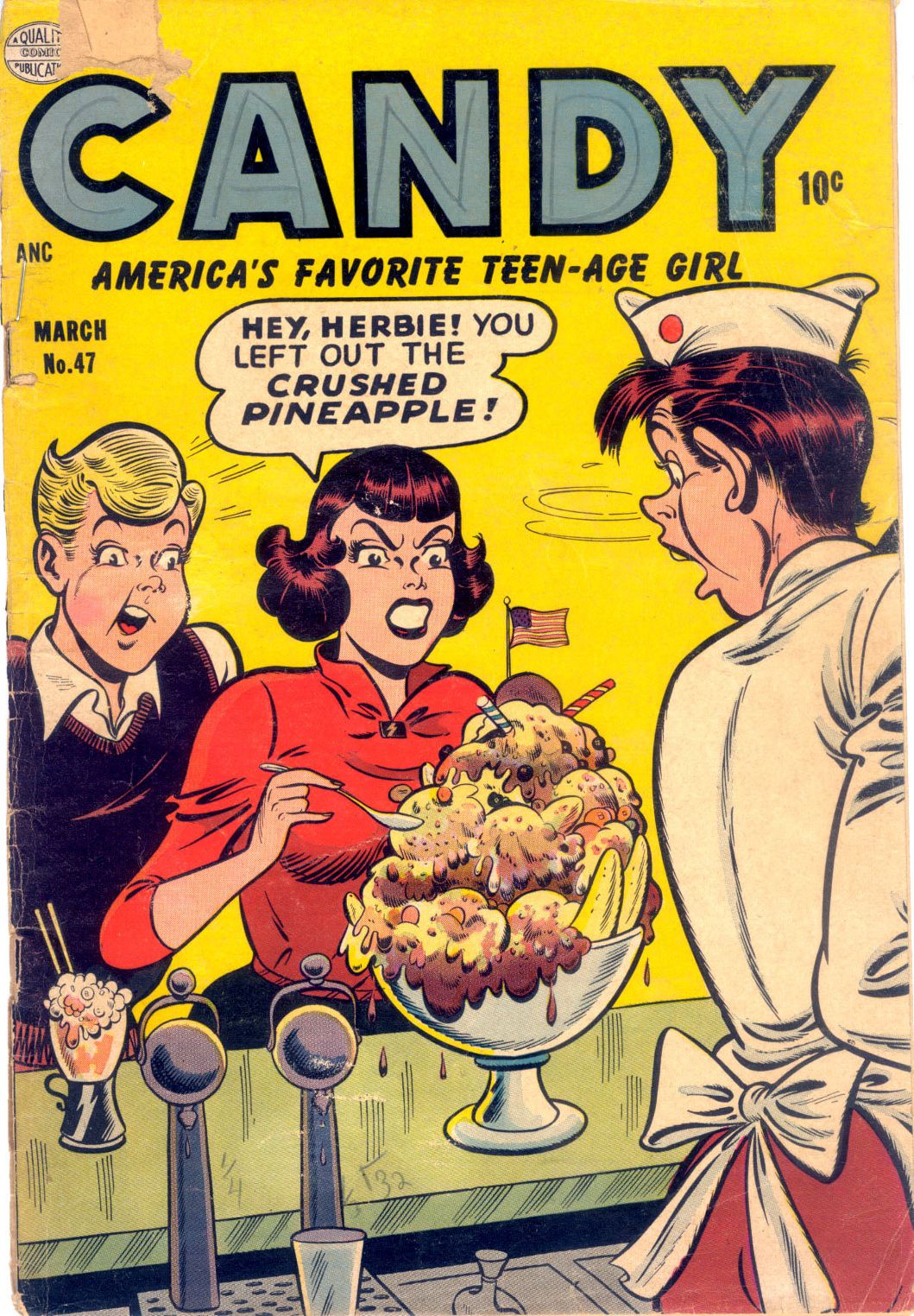 Candy Number 47 Teen Comic Book