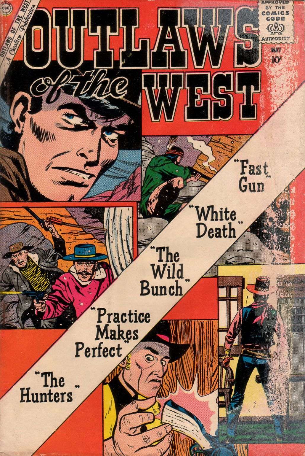 Outlaws Of The West Number 25 Western Comic Book