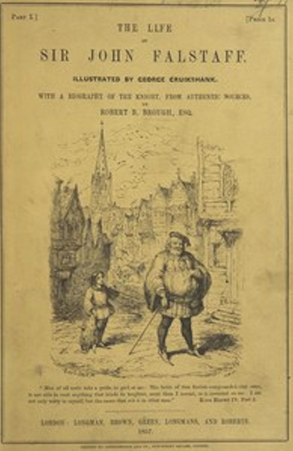 The Life Of Sir John Falstaff (Illustrated)