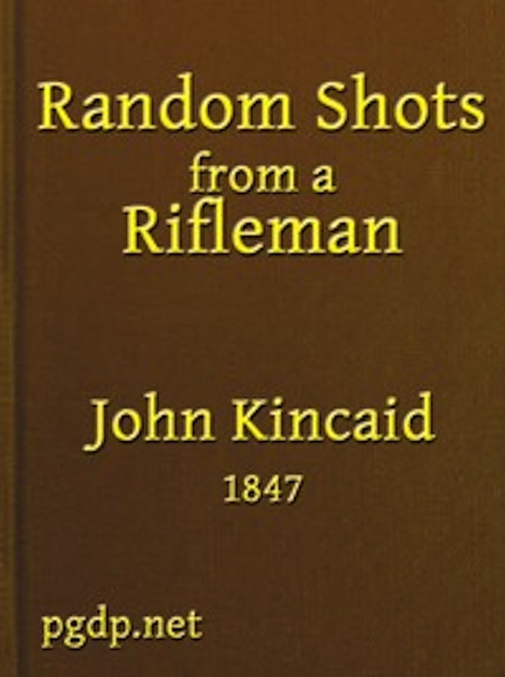 Random Shots From a Rifleman