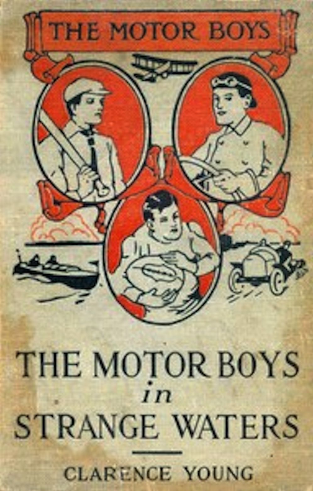 The Motor Boys in Strange Waters (Illustrated)