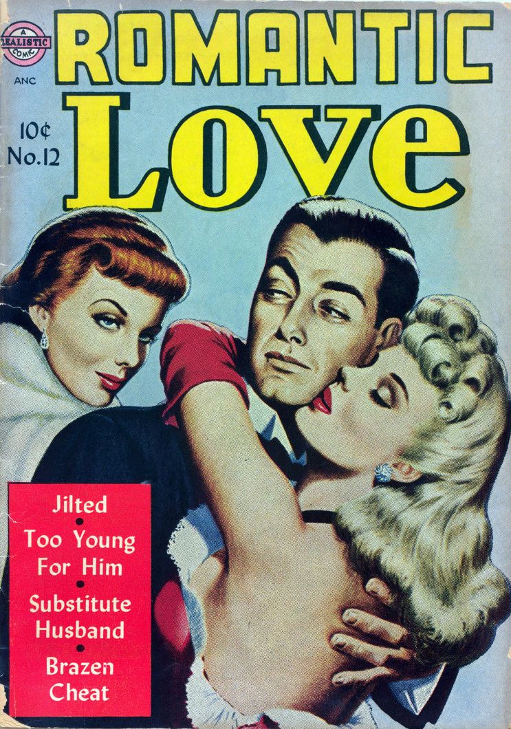Romantic Love Number 12 Love Comic Book