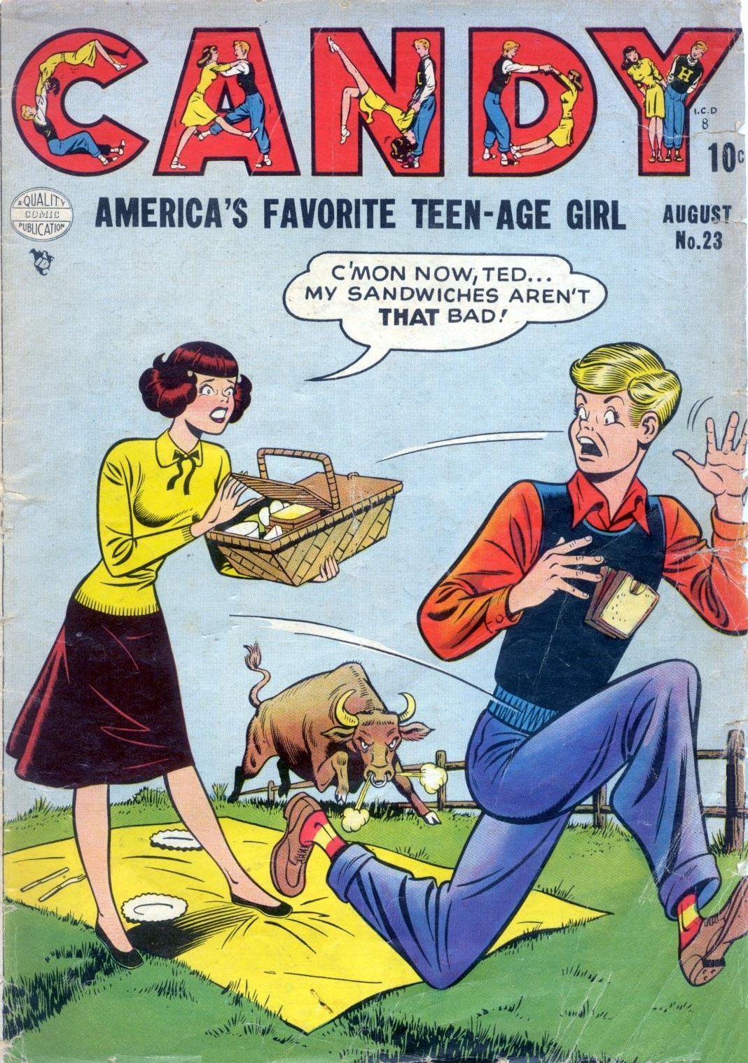 Candy Number 23 Teen Comic Book
