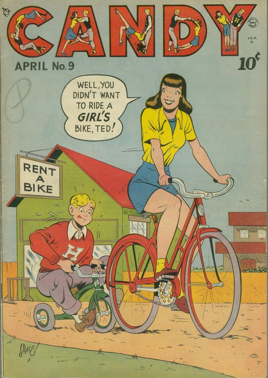 Candy Number 9 Teen Comic Book