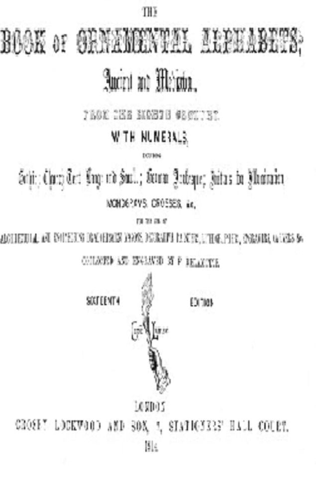 The Book of Ornamental Alphabets