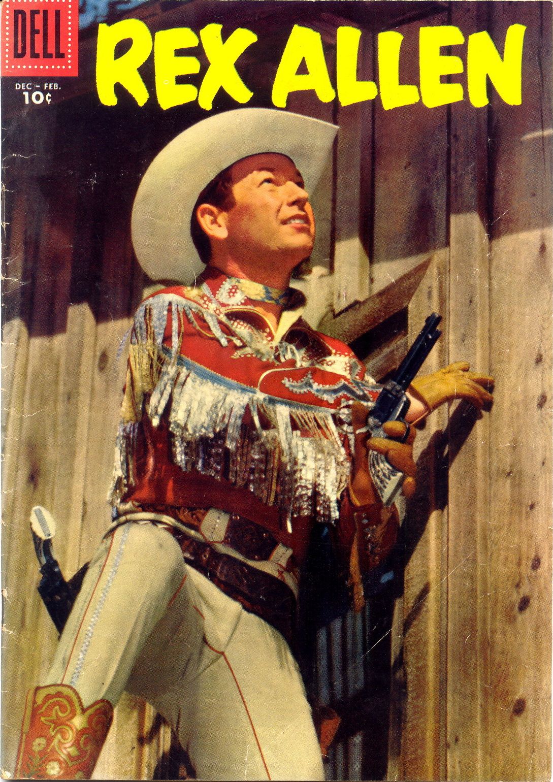 Rex Allen Number 23 Western Comic Book