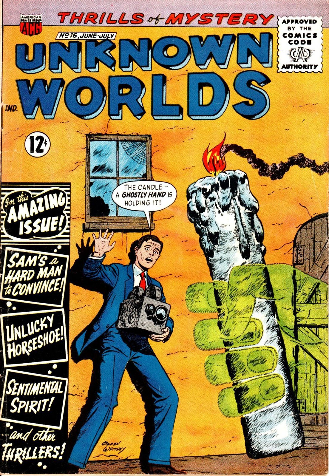 Unknown Worlds Number 16 Horror Comic Book