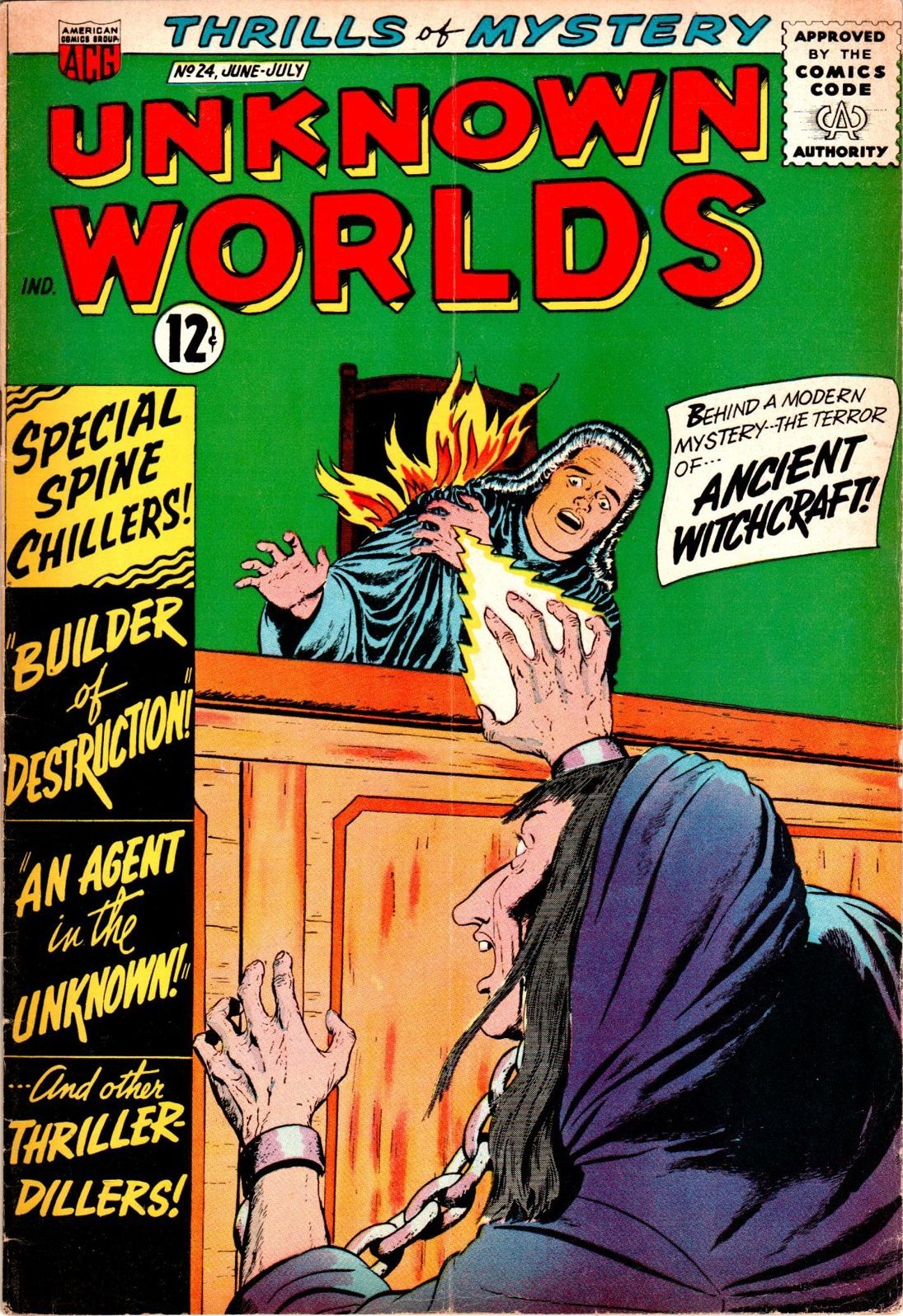 Unknown Worlds Number 24 Horror Comic Book