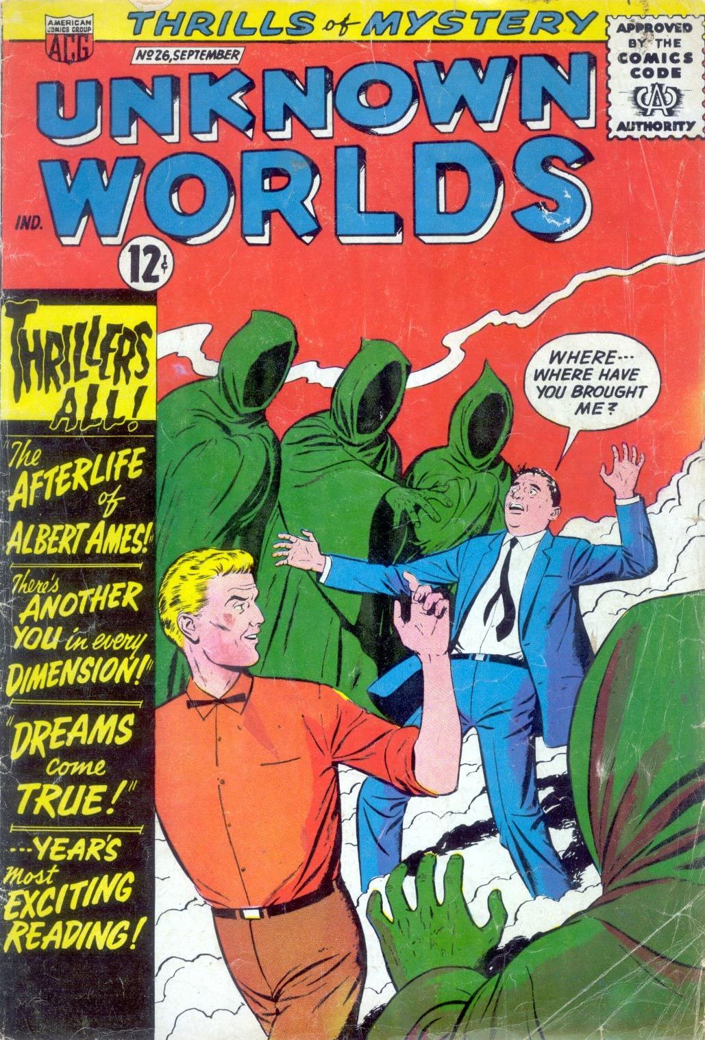 Unknown Worlds Number 26 Horror Comic Book