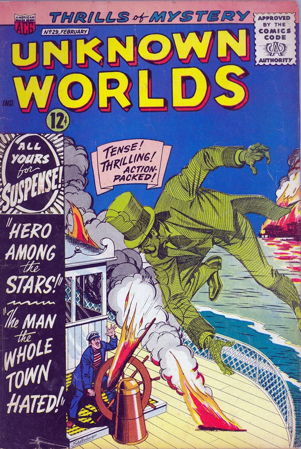 Unknown Worlds Number 29 Horror Comic Book