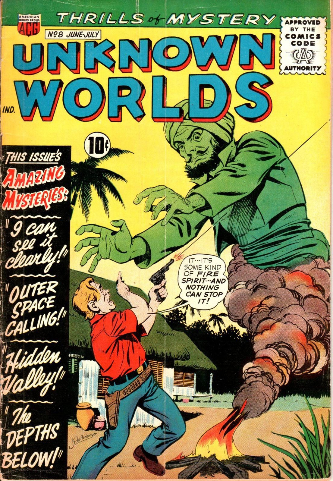 Unknown Worlds Number 8 Horror Comic Book