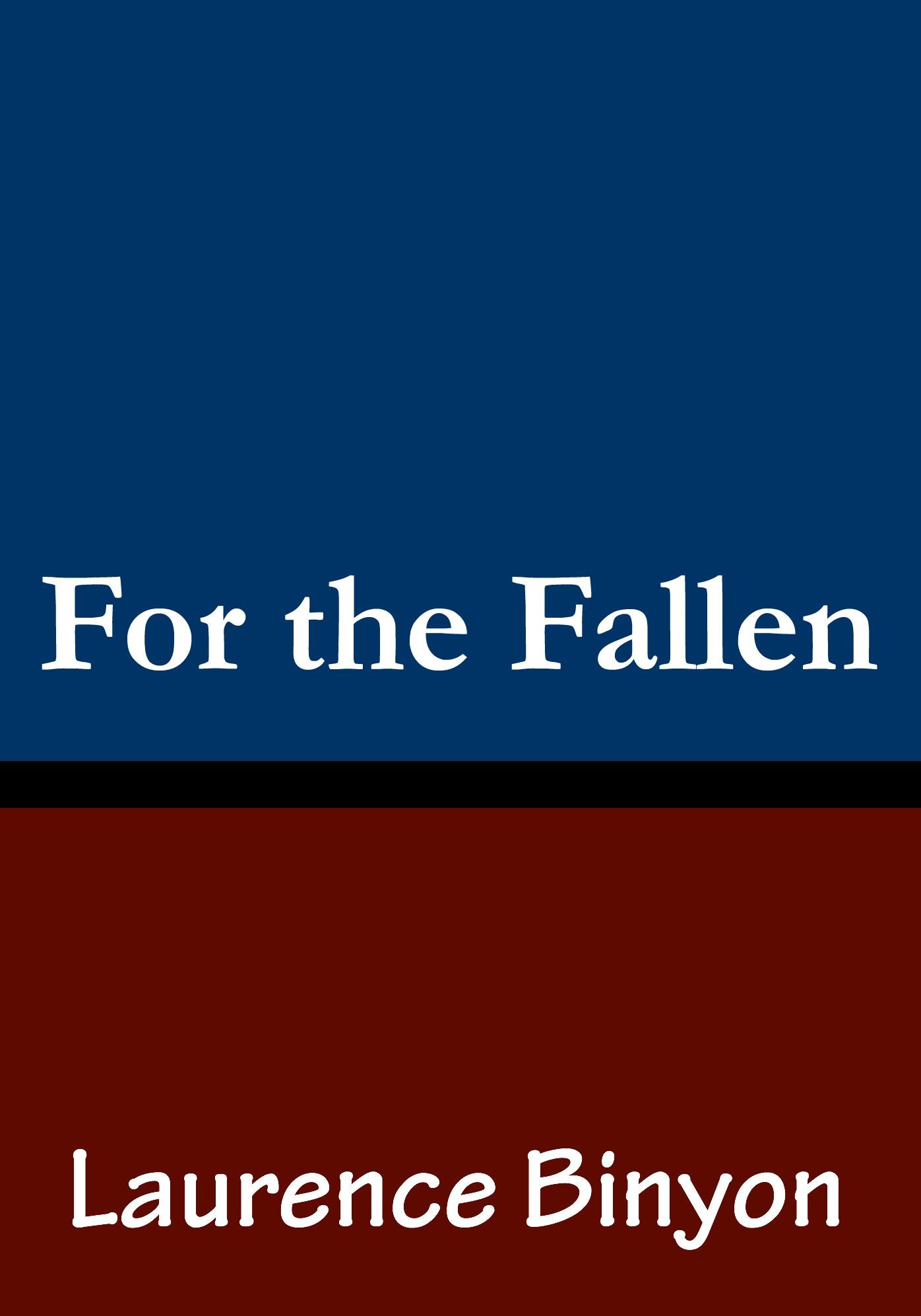 For the Fallen