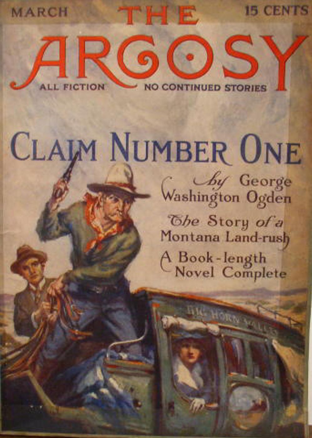 Claim Number One: A Western Classic By George W. Ogden! AAA+++