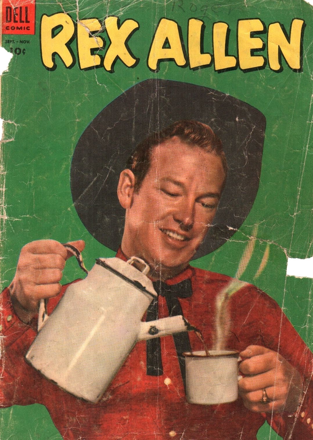 Rex Allen Number 10 Western Comic Book