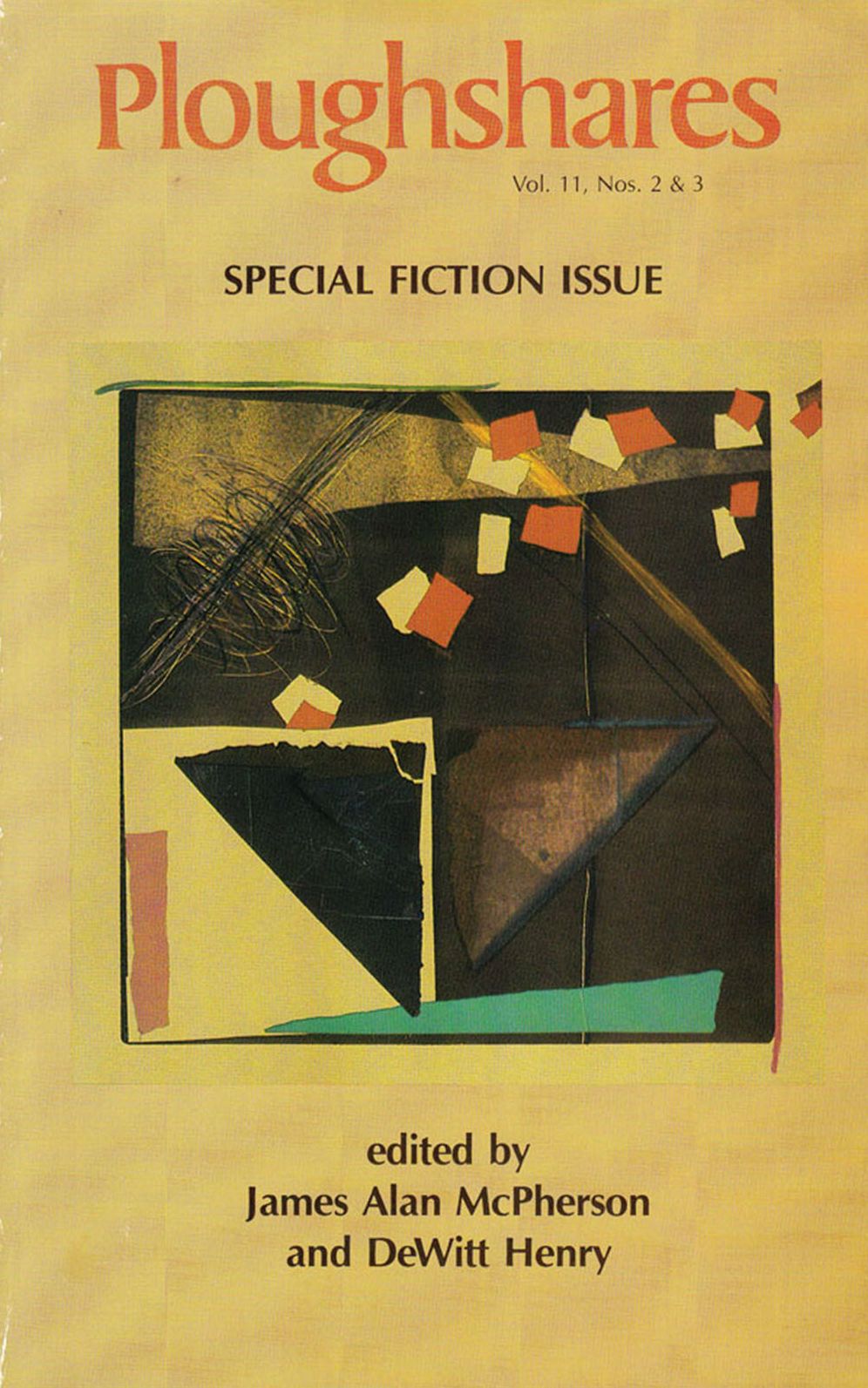 Ploughshares Fall 1985: Special Fiction Issue
