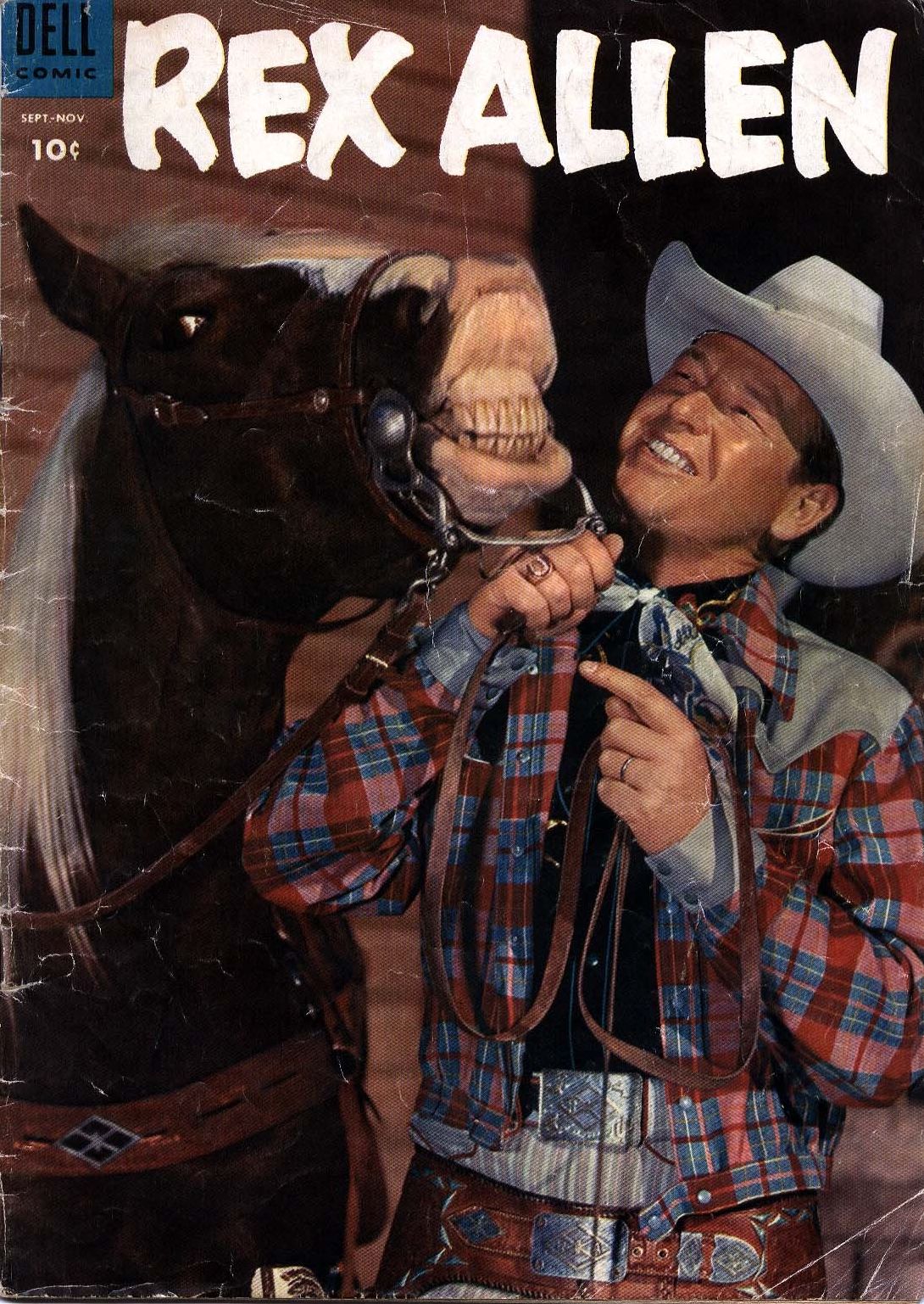 Rex Allen Number 14 Western Comic Book