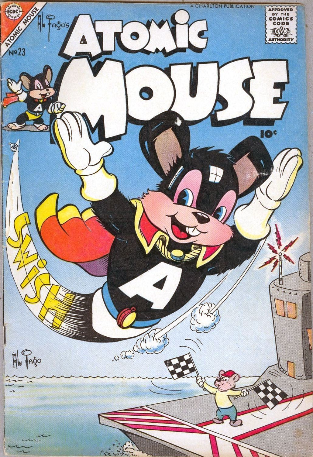 Atomic Mouse Number 23 Childrens Comic Book