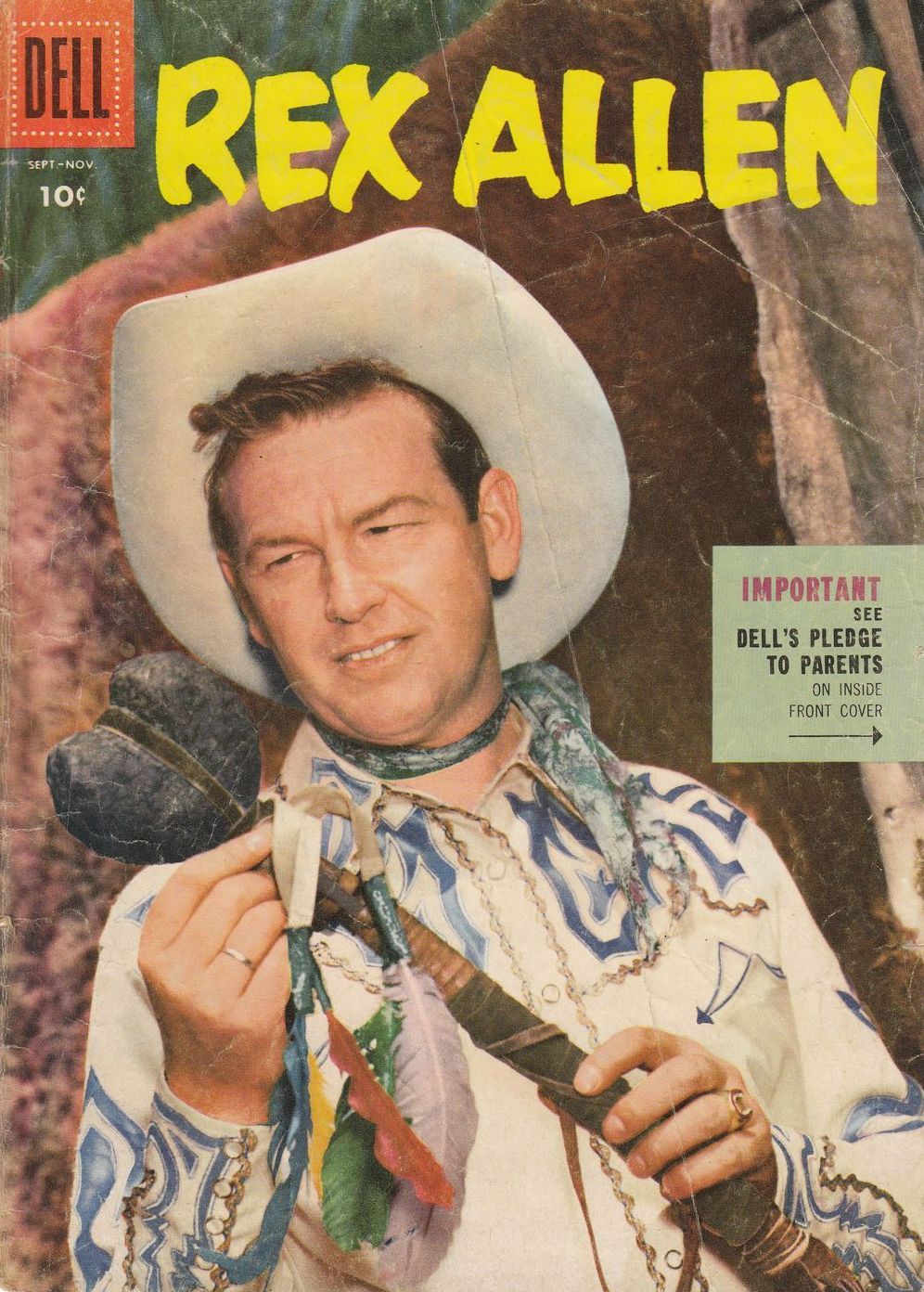 Rex Allen Number 18 Western Comic Book