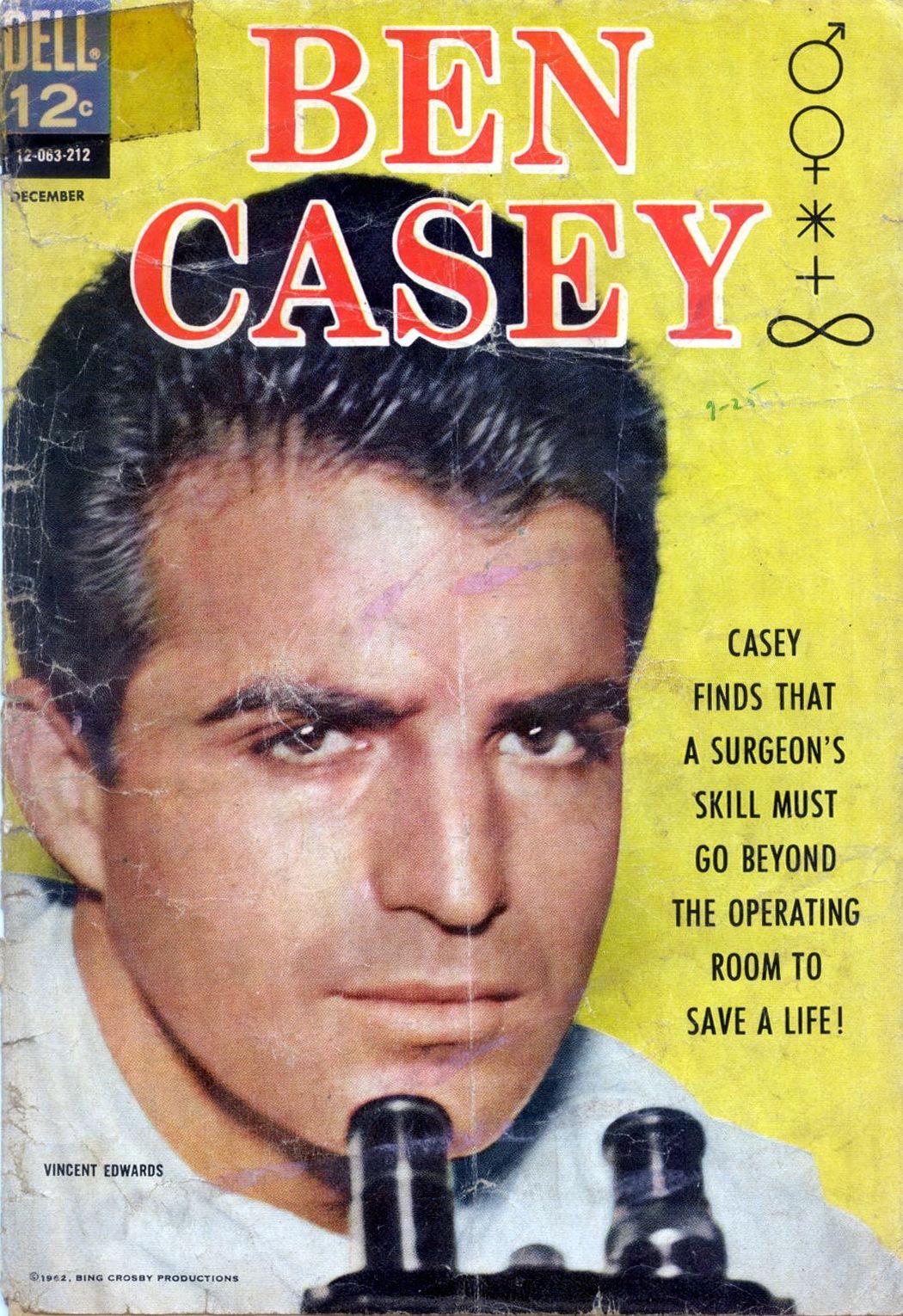 Ben Casey Number 3 Medical Comic Book