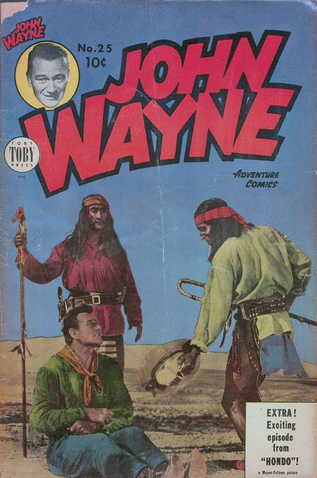 John Wayne Adventure Comics Number 25 Western Comic Book