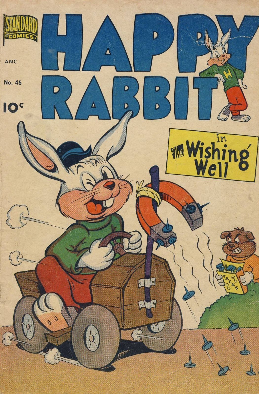 Happy Rabbit Number 46 Childrens Comic Book