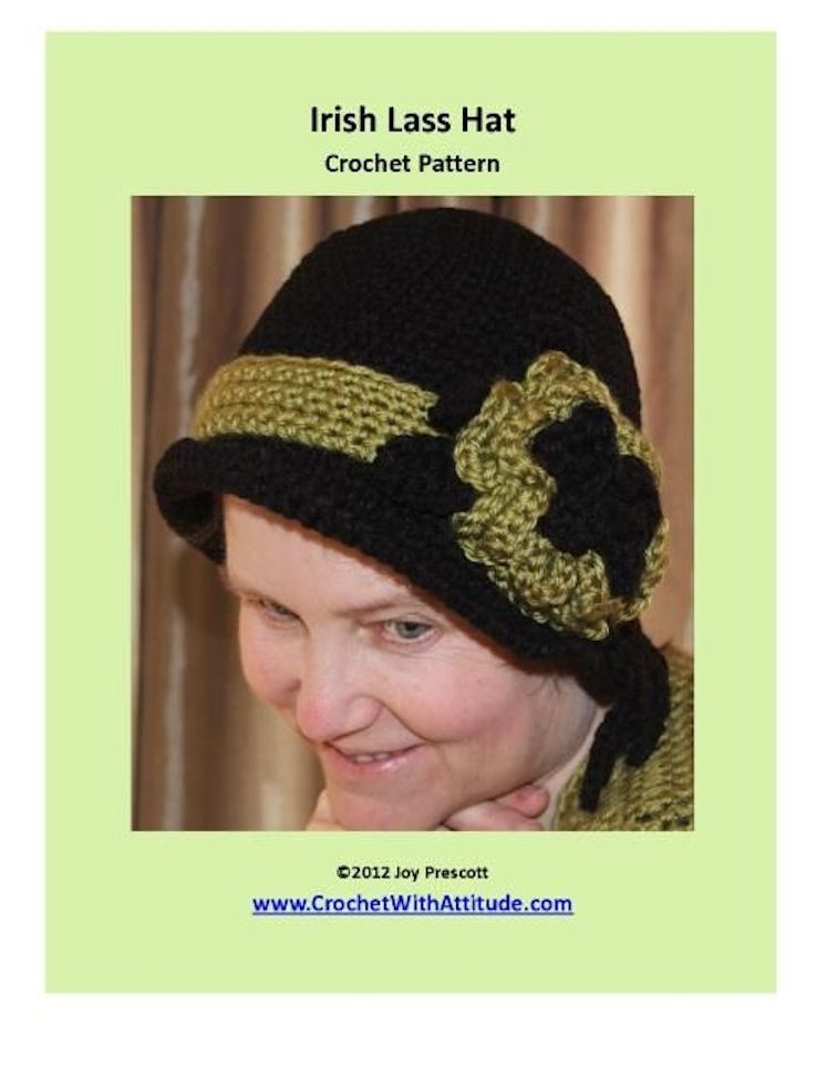 Irish Lass Hat Crochet Pattern