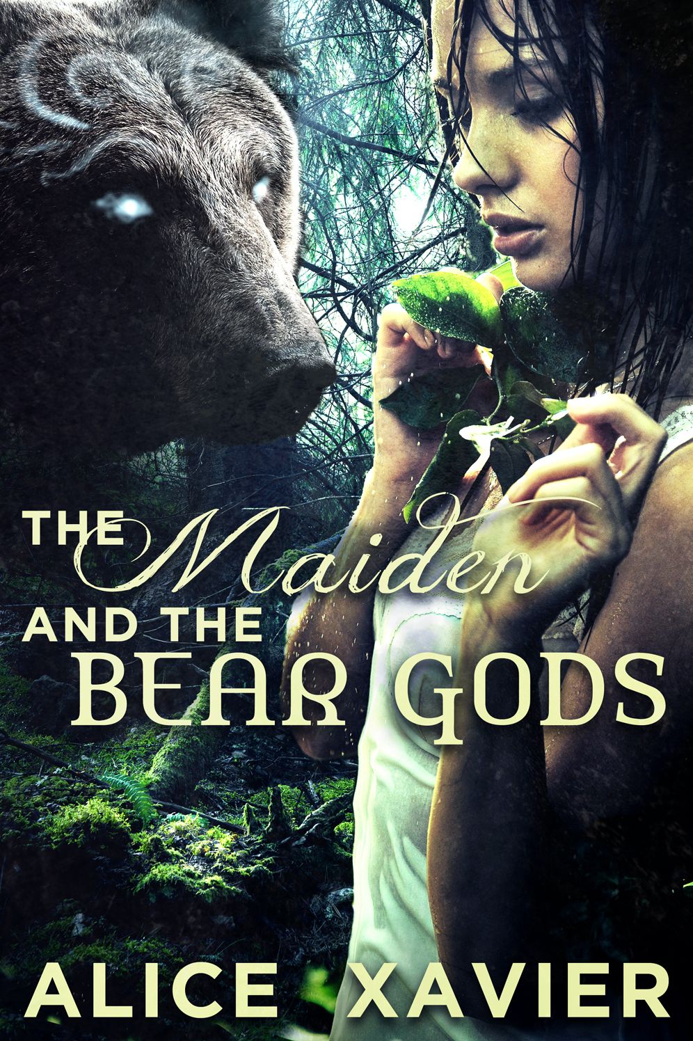 The Maiden and the Bear Gods (Divine Monster Breeding Erotica)