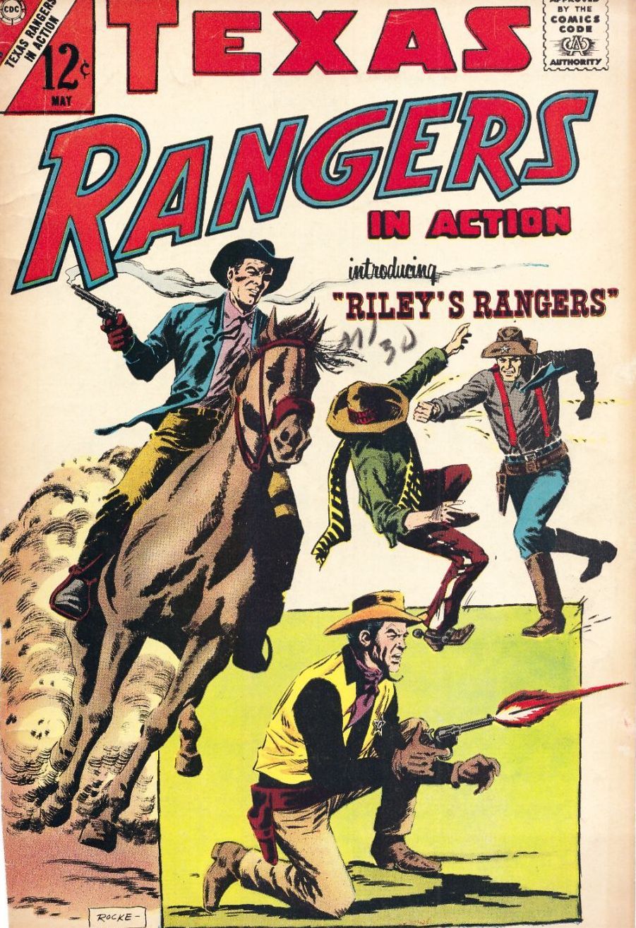 Texas Rangers in Action Number 60 Western Comic Book