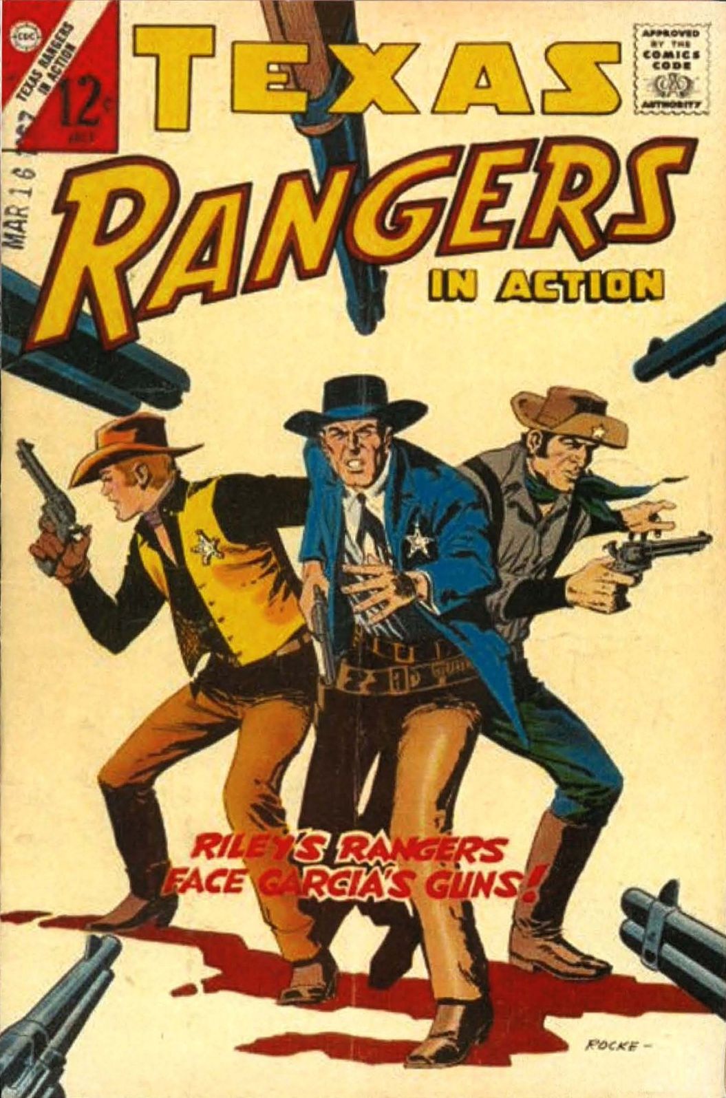 Texas Rangers in Action Number 61 Western Comic Book