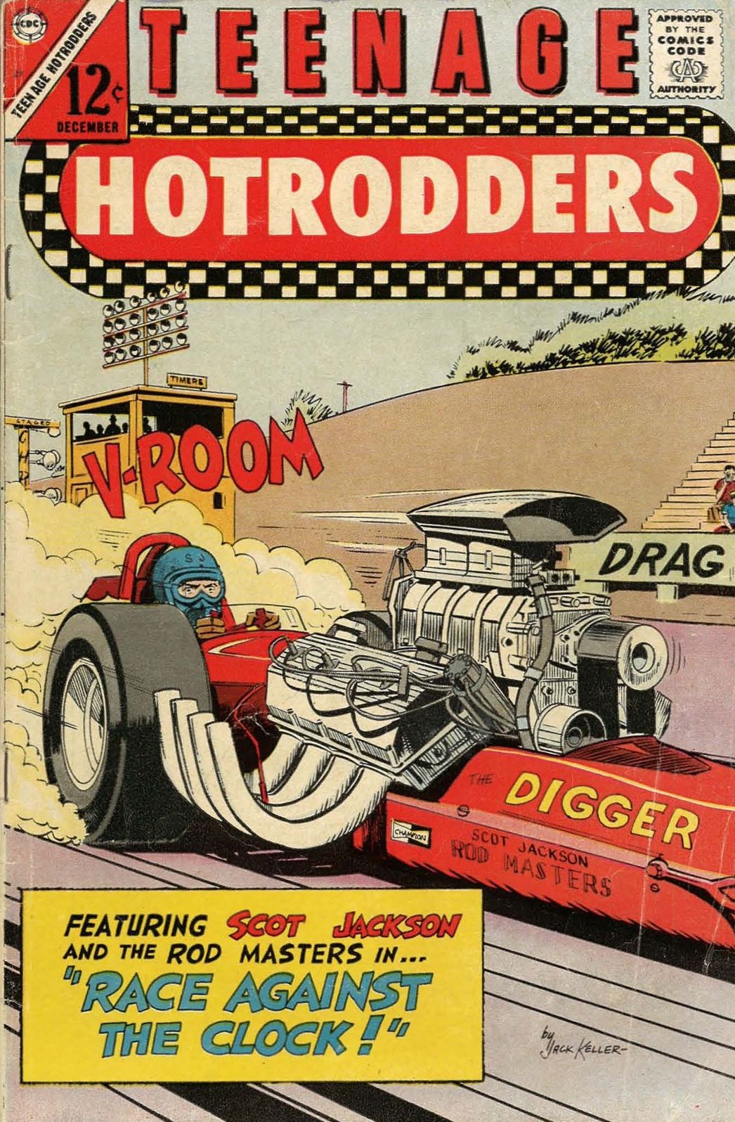 Teenage Hotrodders Number 21 Car Comic Book