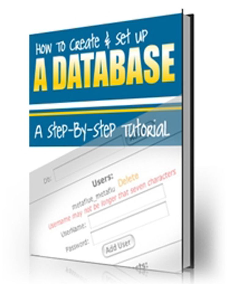 How To Setup Database