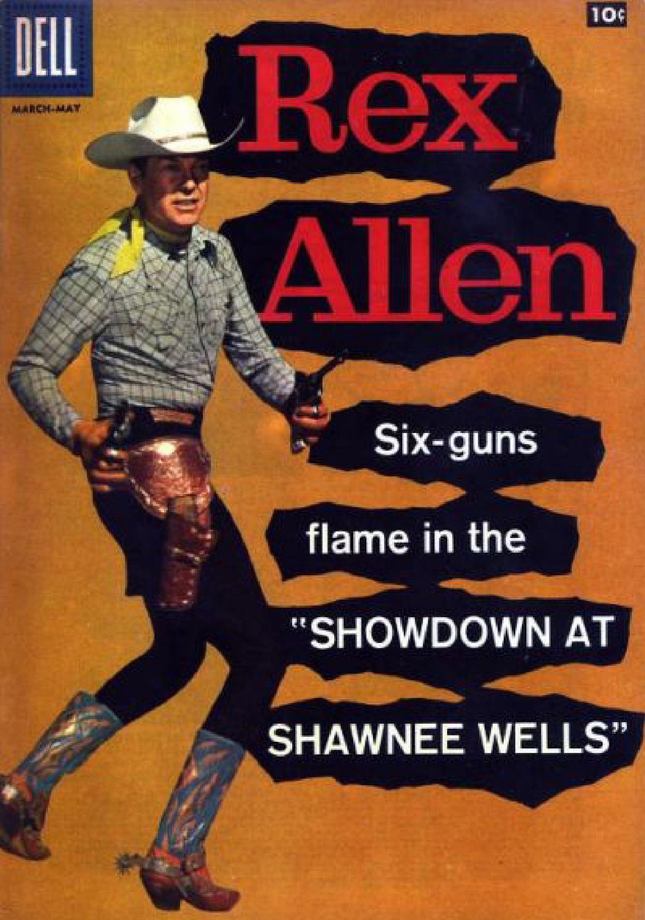Rex Allen Number 28 Western Comic Book