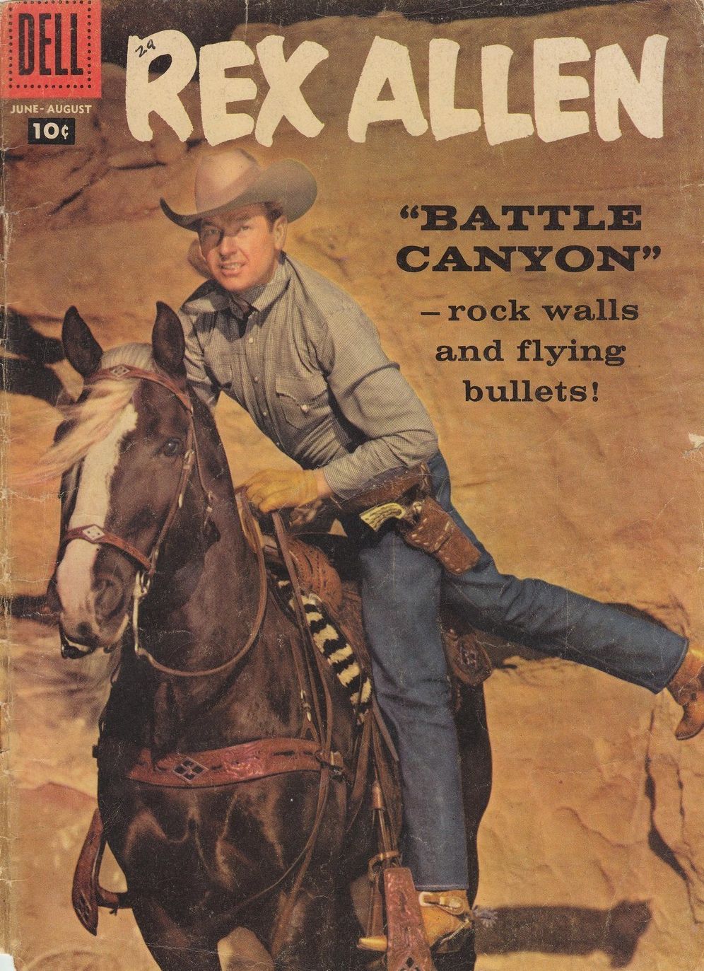 Rex Allen Number 29 Western Comic Book