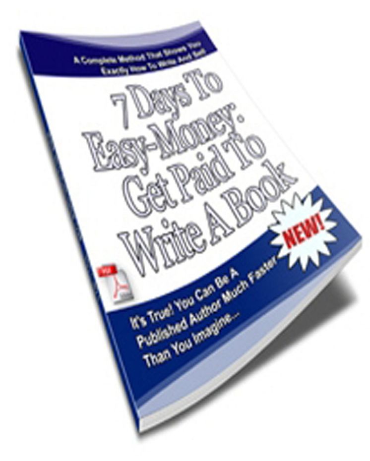 Get Paid to Write a Book