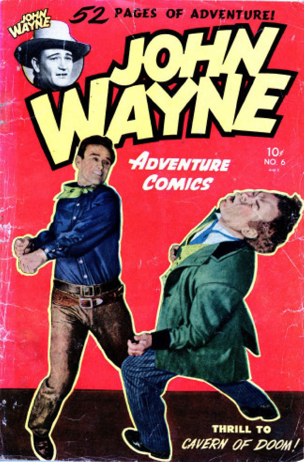 John Wayne Adventure Comics Number 6 Western Comic Book