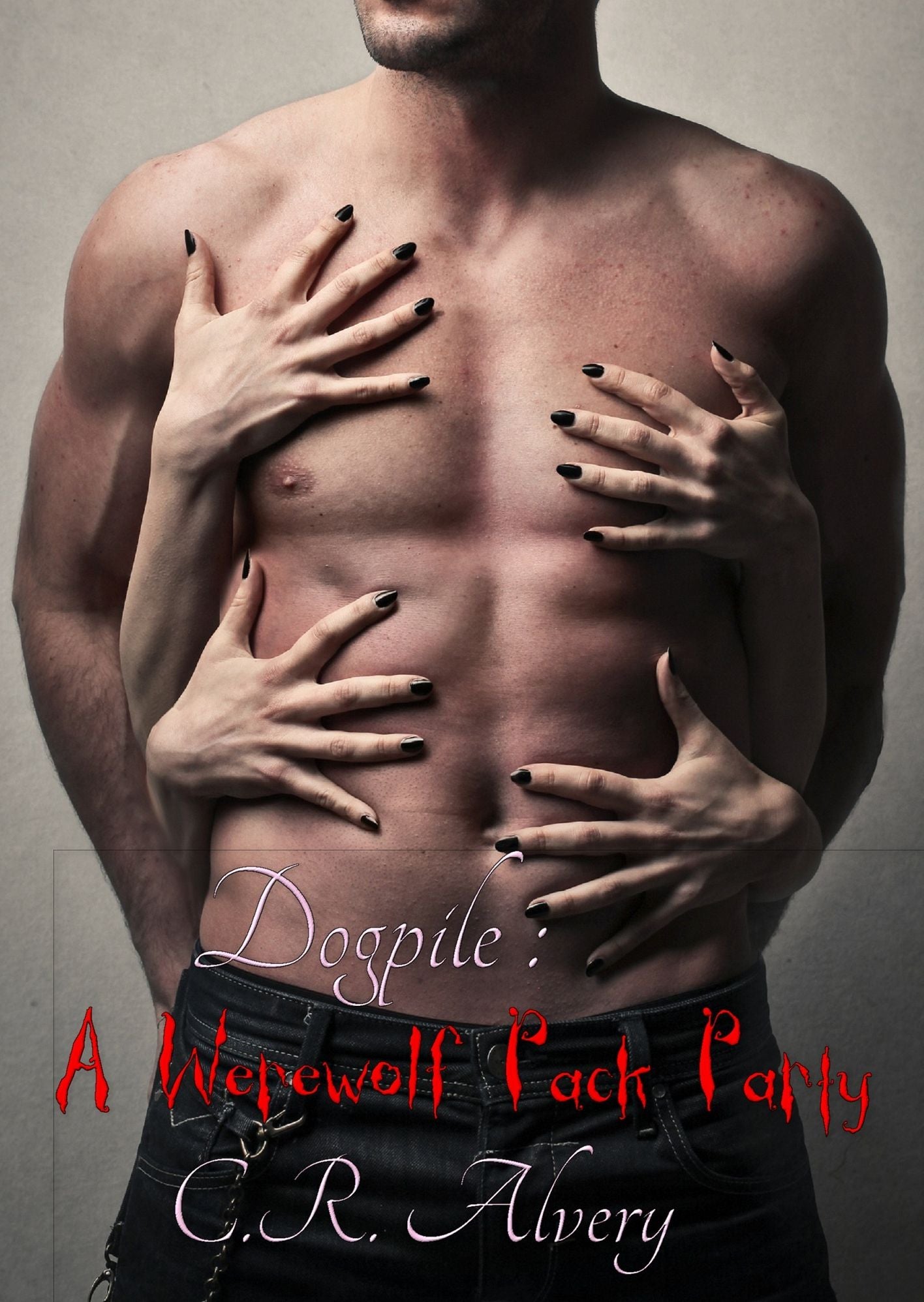 Dogpile: A Werewolf Pack Party (tying multiple partner werewolf monster erotica)