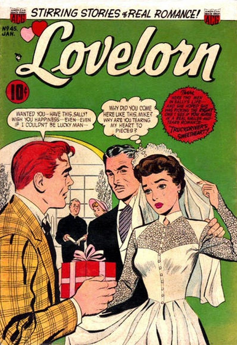 Lovelorn Number 45 Love Comic Book