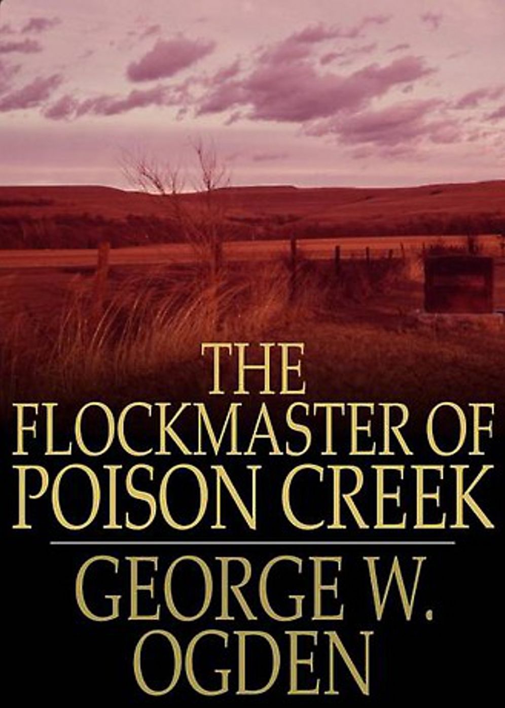 The Flockmaster of Poison Creek: A Fiction and Literature, Romance Classic By George W. Ogden! AAA+++
