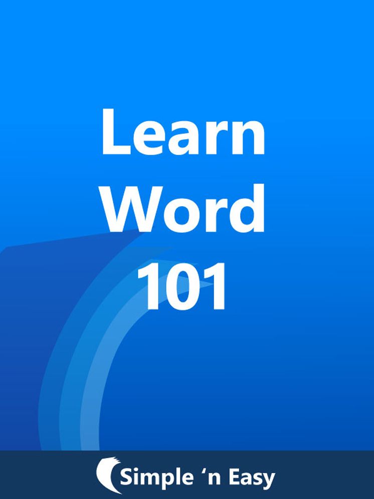 Learn Word 101