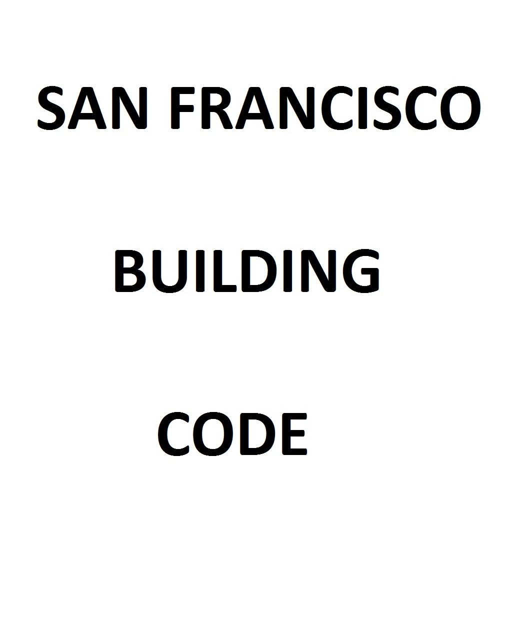 San Francisco Building Code
