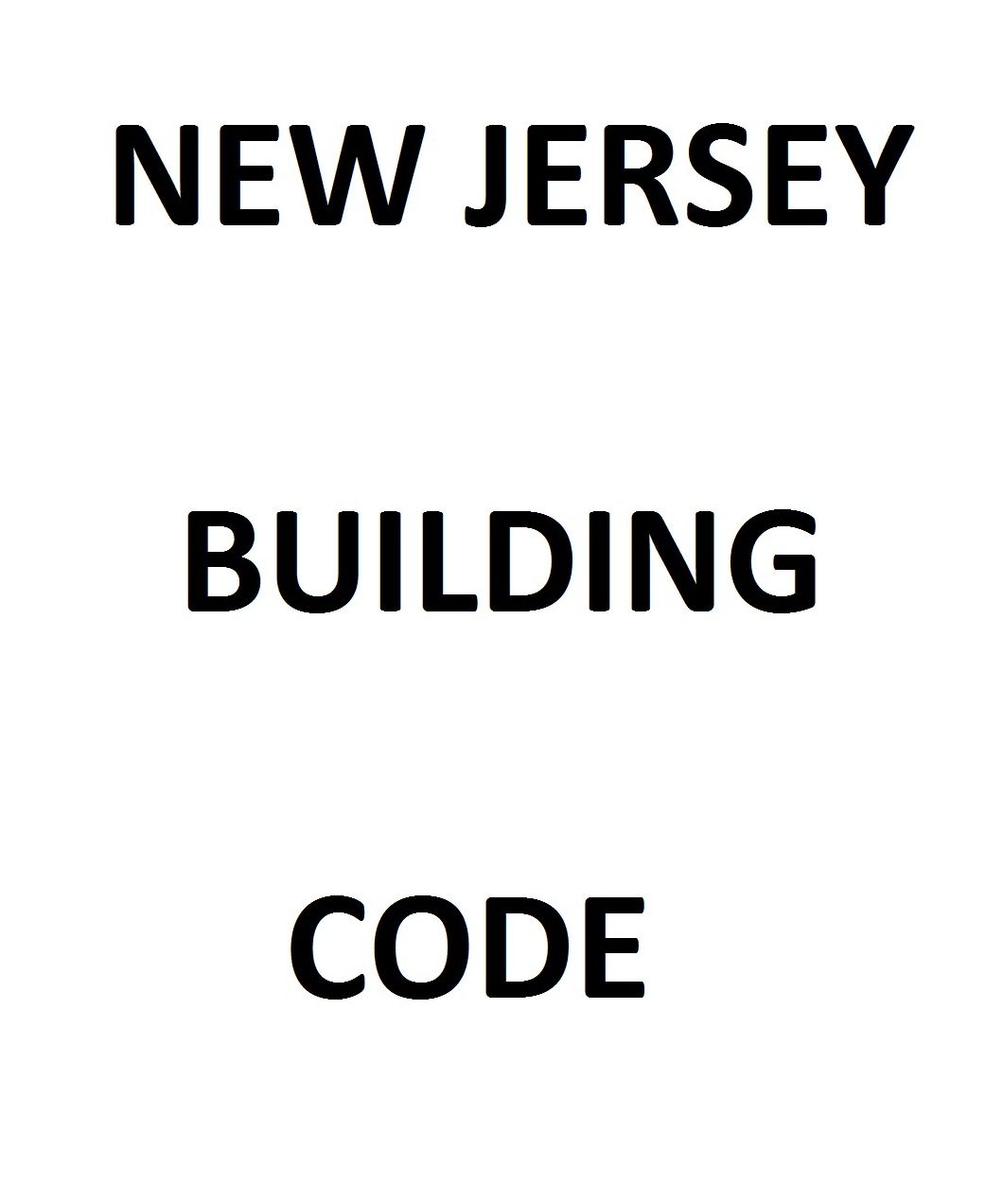 New Jersey Building Code