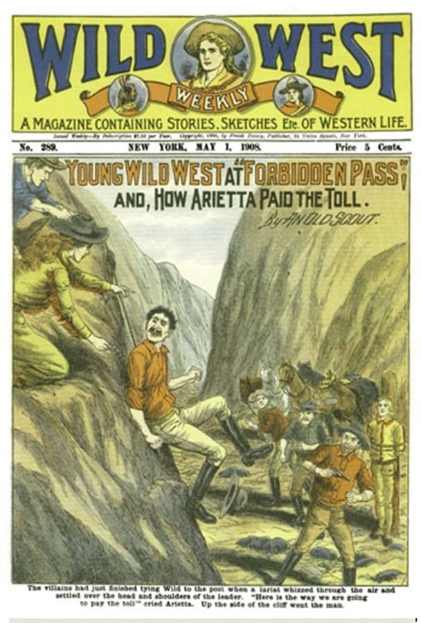 Young Wild West at ''Forbidden Pass"