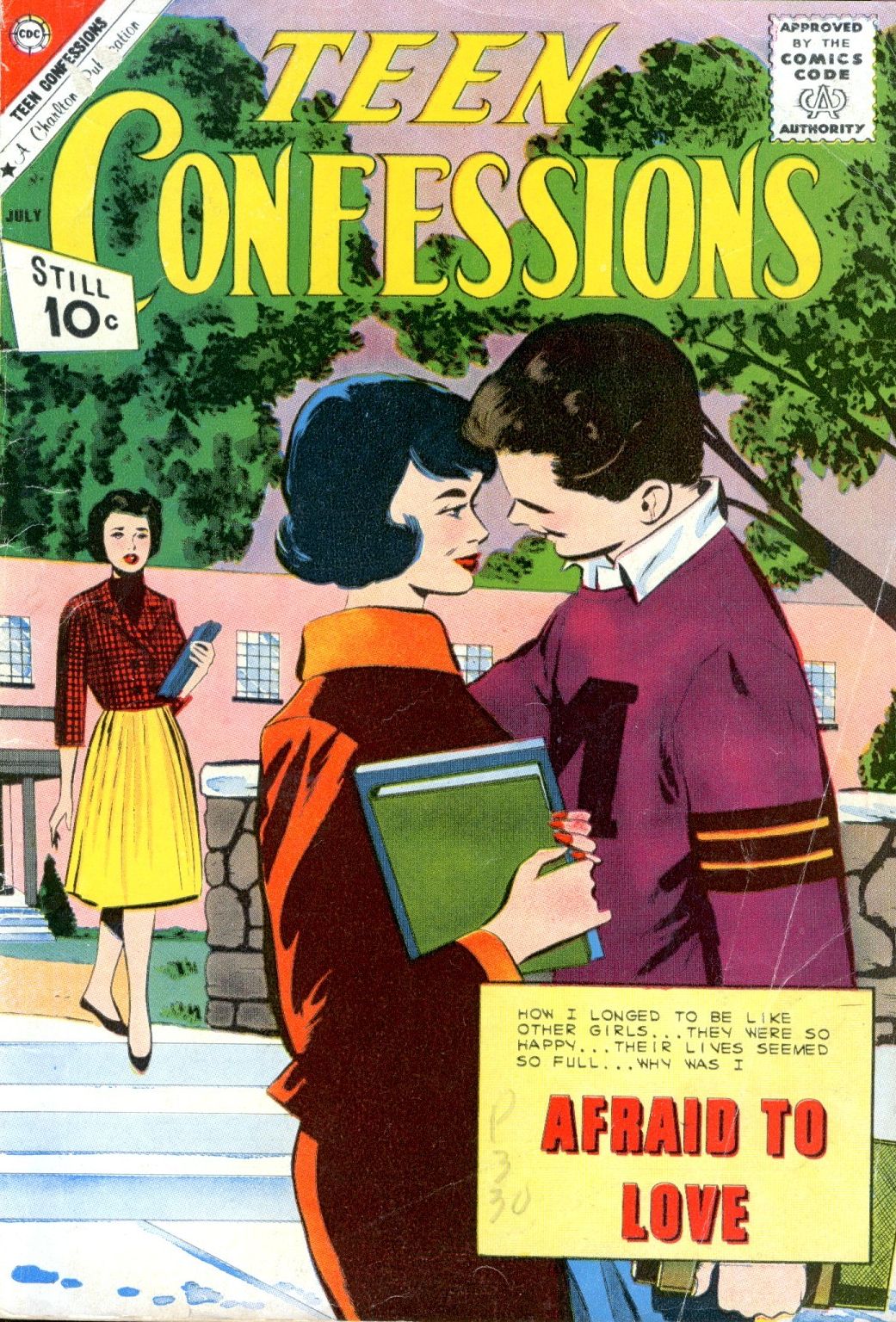 Teen Confessions Number 12 Love Comic Book