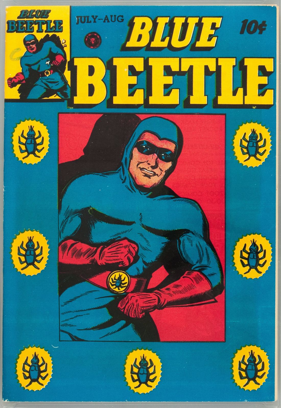 Blue Beetle Number 42 Superhero Comic Book