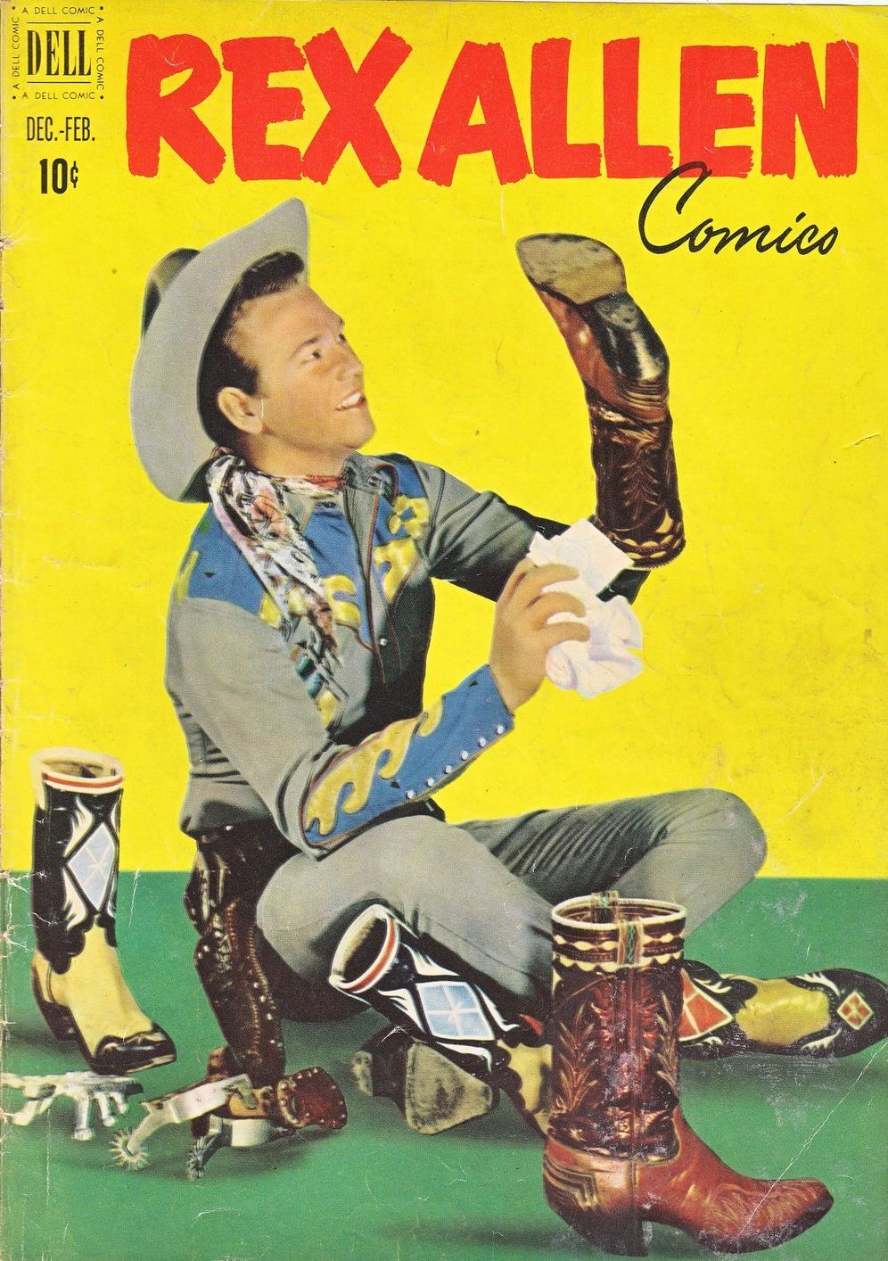 Rex Allen Number 3 Western Comic Book